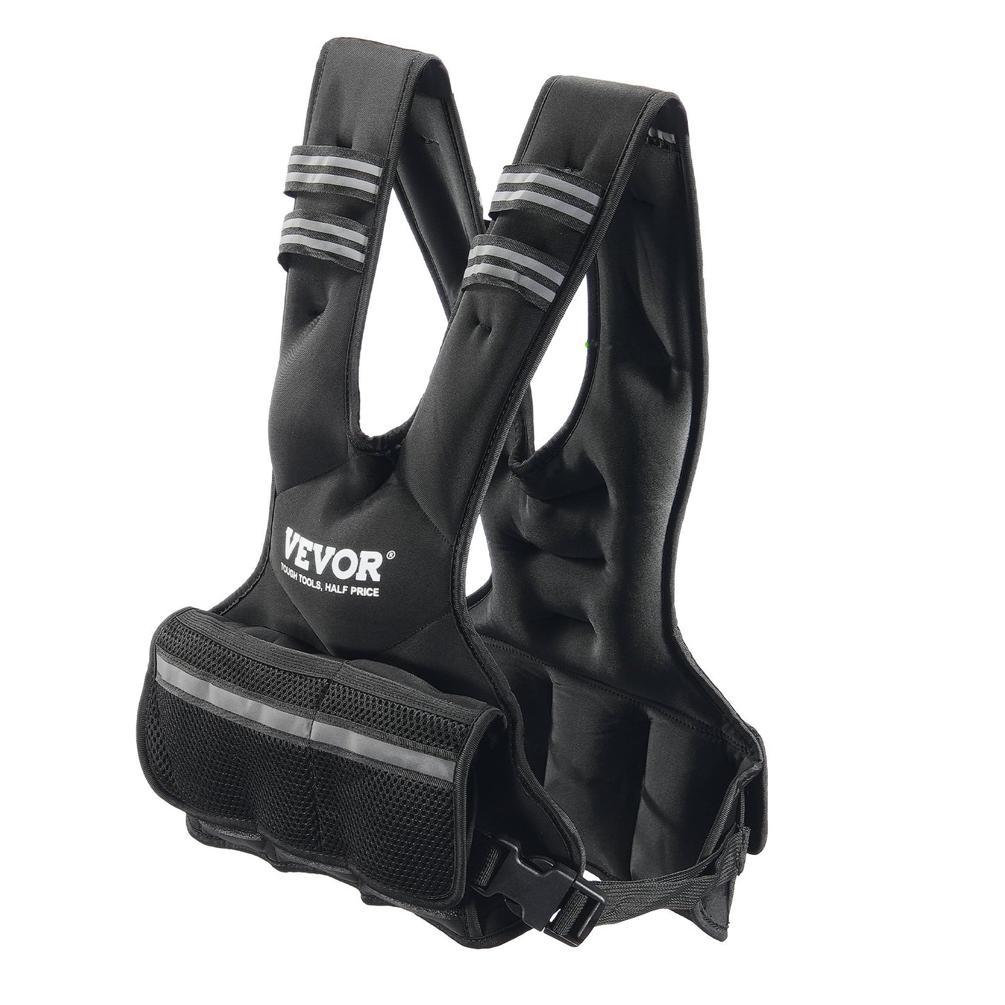 Adjustable Weighted Vest, 11-20lb Weight Vest With 6 Ironsand Weights And  Reflective Stripe, Body Weight Vest Exercise Set For Men Women, Workout Equipment For Strength Training Running Jogging