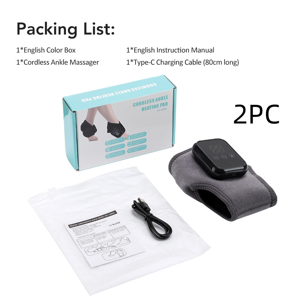 Electric Heating Ankle And Wrist Guard Feet Massage Instrument Relax Ankle